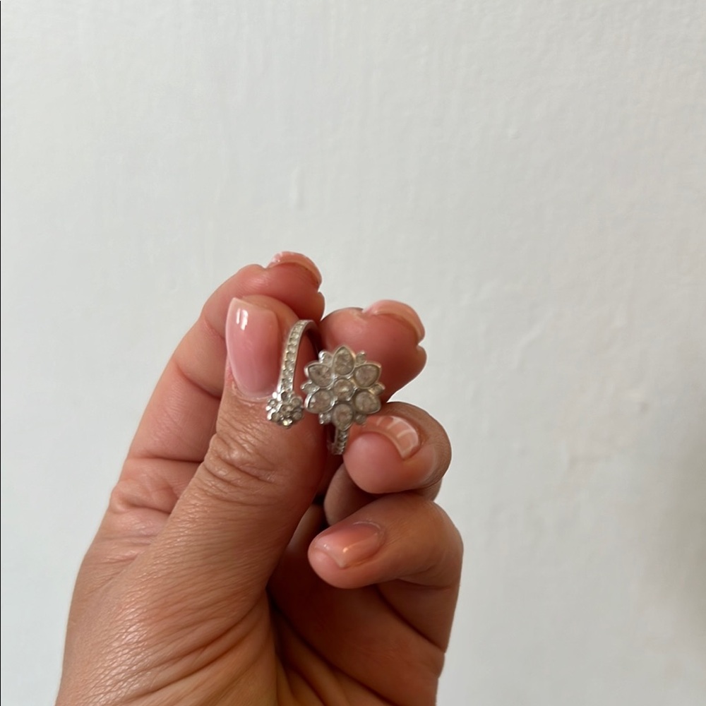 Swarovski Silver Solitaire Ring Timeless Elegance - image 3